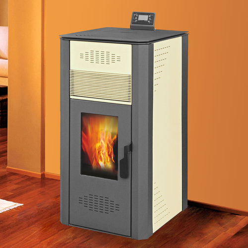 Stufa a pellet - OPTIMA 8 - Blist d.o.o - 0 - 5 kW / 5 kW...10 kW / a pavimento