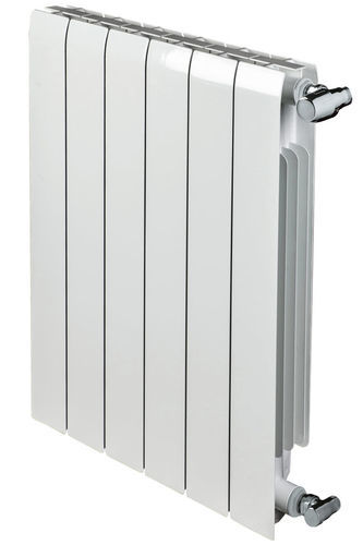 Radiatore ad acqua calda - AFINIA - Grant - moderno / in alluminio / in acciaio