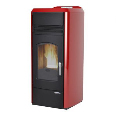 Termostufa a pellet - PETRA - Laminox S.r.l. - 6 kW / 20 kW...50 kW / contemporanea