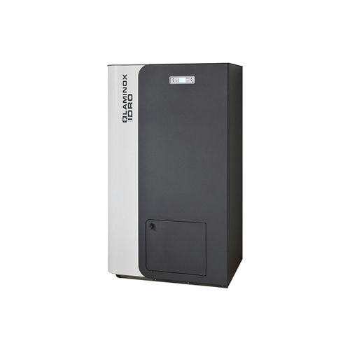 Termostufa a pellet - TERMOBOILER 15 MATIC - Laminox S.r.l. - 10 kW...20 kW / contemporanea / in metallo