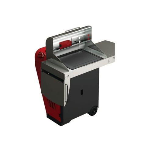 Barbecue a pellet - POLDO FAMILY - Laminox S.r.l. - con rotelle / in metallo