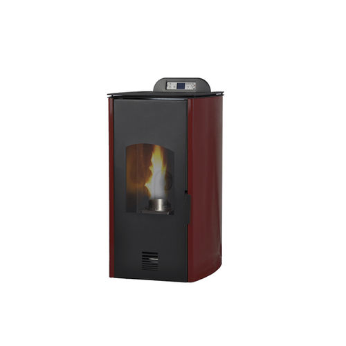 Termostufa a pellet - FLORA - Laminox S.r.l. - 10 kW...20 kW / 5 kW...10 kW / 0 - 5 kW