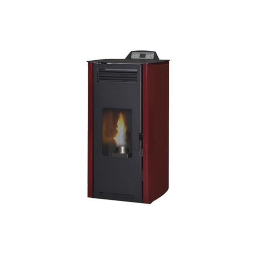 Stufa a pellet - ROSA - Laminox S.r.l. - 0 - 5 kW / 5 kW...10 kW / contemporanea