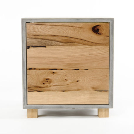 Cassettone contemporaneo - LOKI - FORMA&CEMENTO - in rovere / in calcestruzzo / non specificato