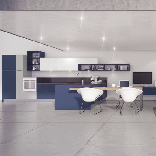 Cucina contemporanea - FENIX - BC3 - in Fenix NTM / in laminato / a L