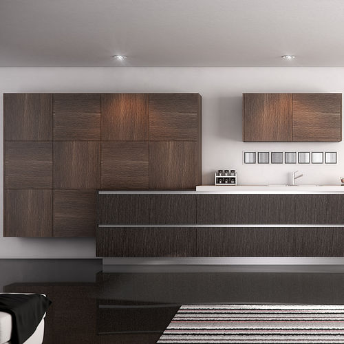Mobile da cucina in legno - BC3