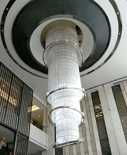 Lampadario contemporaneo - ELEGANT - Jako Lighting - in cristallo / in acciaio inossidabile / contract