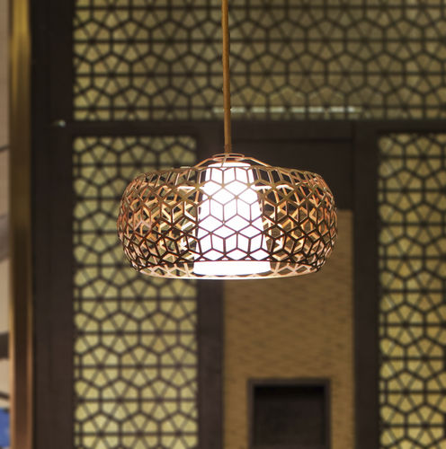 Lampada a sospensione - JK3502 - Jako Lighting - in acciaio / in ottone / in vetro