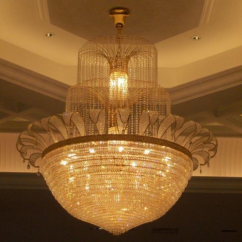 Lampadario classico - JK37584 - Jako Lighting - in cristallo / in acciaio inossidabile / contract