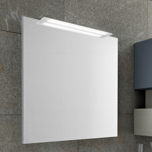 Specchio da bagno a muro - C104 - BAXAR - contemporaneo / quadrato / luminoso a LED