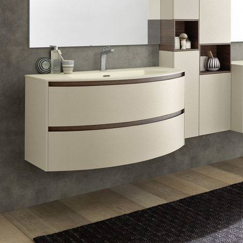 Mobile lavabo sospeso - C212 - BAXAR - in legno / contemporaneo / con cassetti