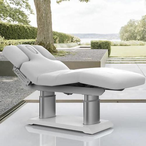Lettino per massaggi elettrico - 2287 - Silverfox Corporation Limited - in metallo / in pelle / in cotone