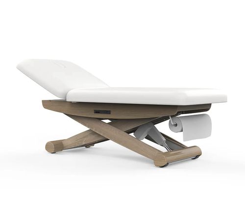 Lettino per massaggi pieghevole - 2256A - Silverfox Corporation Limited - in PU / in legno / ad altezza regolabile