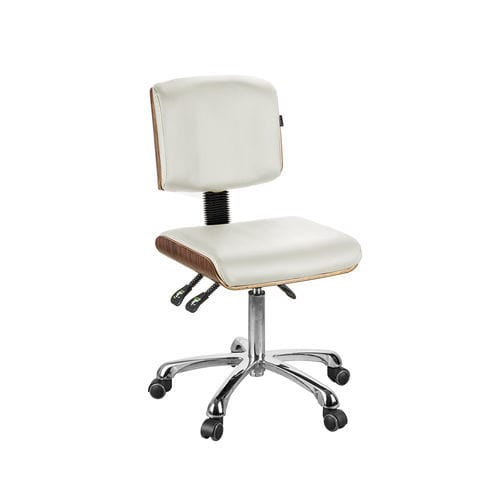 Sgabello per centro estetico - 1071 - Silverfox Corporation Limited - contemporaneo / in pelle / in legno