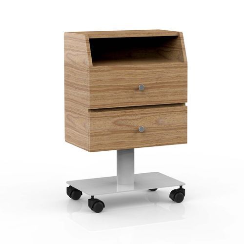 Carrello terapia - 1061 - Silverfox Corporation Limited - per parrucchiere / per centro estetico / impiallacciato in legno