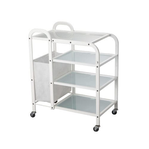 Carrello terapia - 1031 - Silverfox Corporation Limited - per parrucchiere / per centro estetico / impiallacciato in legno
