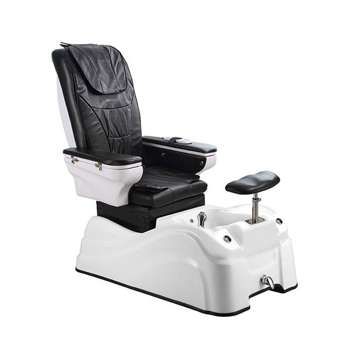 Poltrona pedicure in PU - 4122B - Silverfox Corporation Limited - con poggiapiedi / regolabile / con braccioli