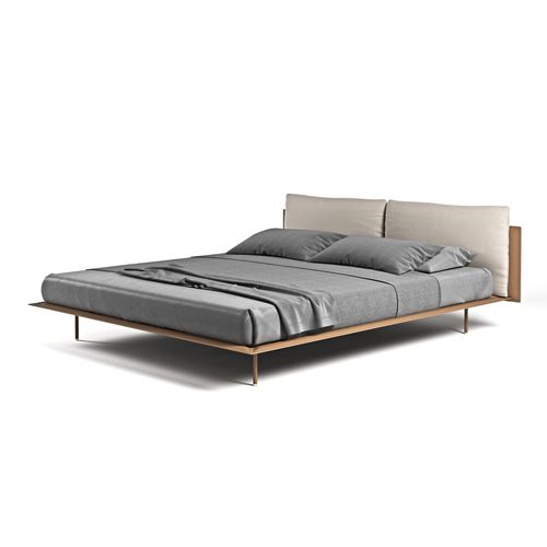 Letto matrimoniale - V251  - Aston Martin - contemporaneo / imbottito / con testiera imbottita