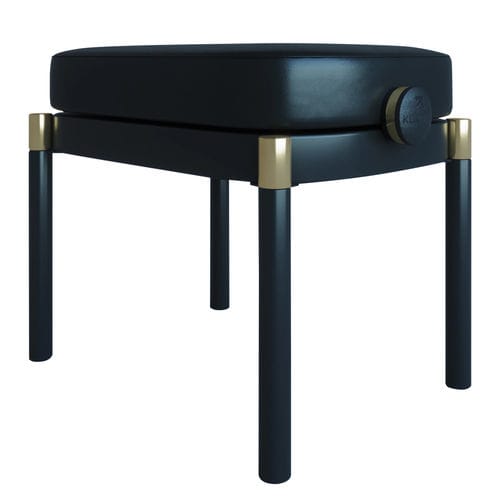 Sgabello da pianoforte contemporaneo - ASTOR - KAUNUS DESIGN, S.L. - in pelle / in legno laccato brillante / in faggio