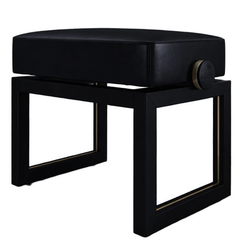 Panca per pianoforte classica - RUFUS SIGNATURE - KAUNUS DESIGN, S.L. - in pelle / in faggio / fatta a mano