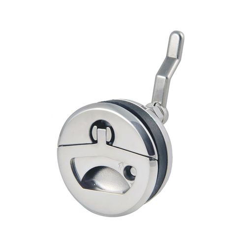 Maniglia per porta scorrevole - 814731 - Marinetech Edelstahlhandel - in acciaio inossidabile lucido / contemporanea / con serratura integrata