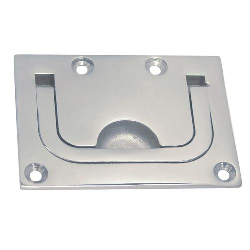 Maniglia per porta scorrevole - 8243 - Marinetech Edelstahlhandel - in acciaio inossidabile lucido / contemporanea / con serratura integrata