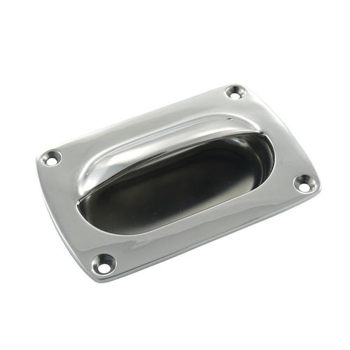 Maniglia per porta scorrevole - 814963 - Marinetech Edelstahlhandel - in acciaio inossidabile lucido / contemporanea / con serratura integrata