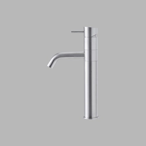 Miscelatore per lavabo - QT1200 series - QTOO - da appoggio / in acciaio inossidabile spazzolato / in acciaio inossidabile lucido