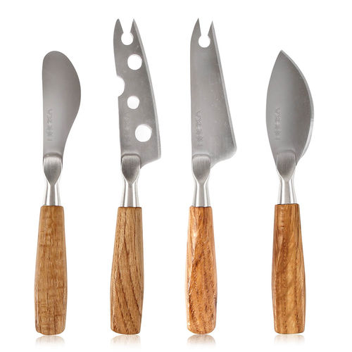 Coltello da formaggio con manico in legno - Mini Oslo - Boska - con lama in acciaio inossidabile