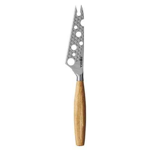 Coltello da formaggio con manico in legno - Semi Soft Oslo+ No.2 - Boska - con lama in acciaio inossidabile