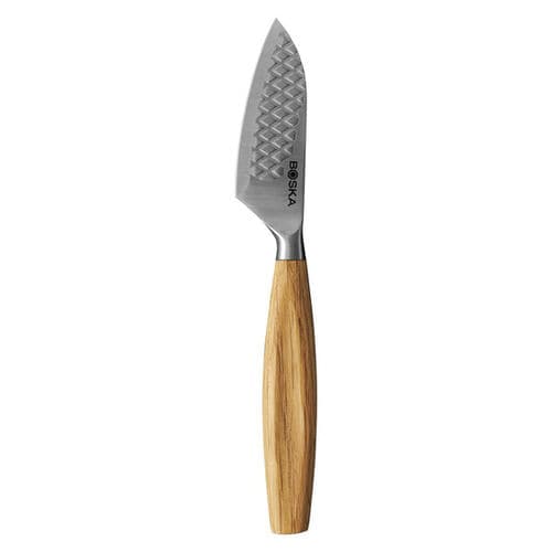 Coltello da formaggio con manico in legno - Hard Oslo+ No.5 - Boska - con lama in acciaio inossidabile