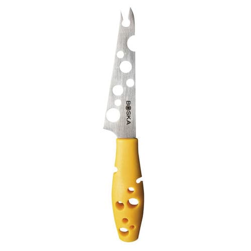 Coltello da formaggio con manico in plastica - Mini Cheesy - Boska - con lama in acciaio inossidabile