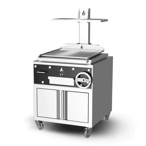 Grill a carbonella - GP1GC - ROASTER OVENS N´GRILLS - a pavimento / per cucina professionale / in acciaio inossidabile