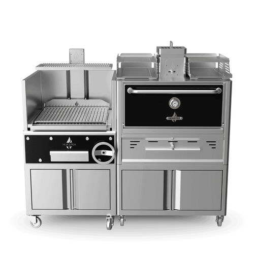 Forno per cucina professionale - MU-GP1GC -R76 - ROASTER OVENS N´GRILLS - a carbonella / a carrello / girarrosto