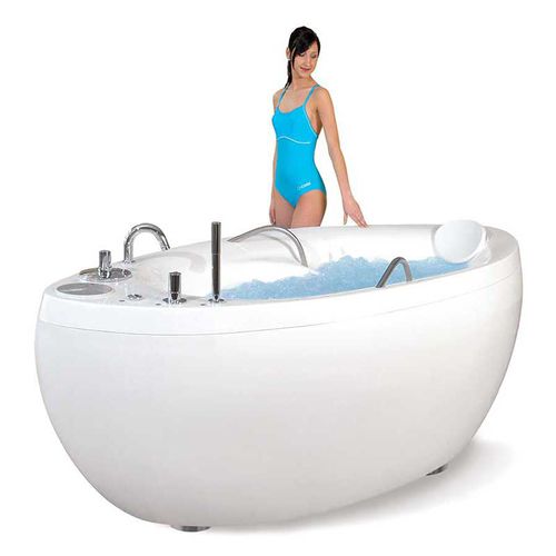 Vasca da bagno ovale - AQUANEA - France REVAL - da appoggio / ad uso professionale / in composito