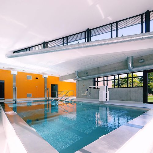 Piscina di riabilitazione - PISCINE DE RÉÉDUCATION  - France REVAL - autoportante / su misura / corridoio di nuoto