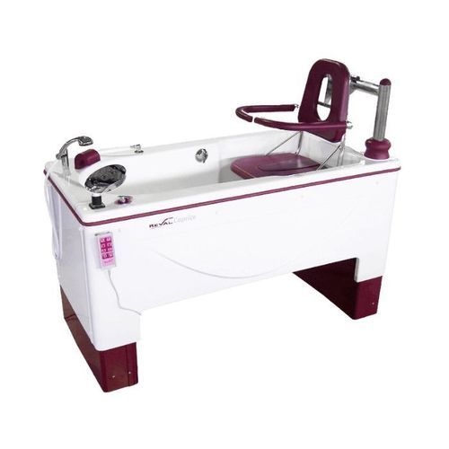 Vasca da bagno da appoggio - CAPRICE - France REVAL - medica / in poliestere / contemporanea