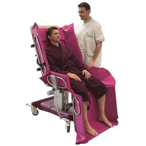 Poltrona medica in PVC - IRIS™ - France REVAL - in alluminio / in acciaio inossidabile / in lega