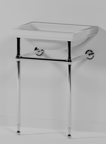 Supporto per lavabo in cromo - WS2SDFX - Opus Bathrooms - in ottone lucidato