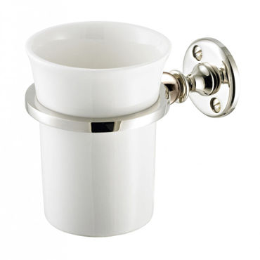 Portasapone da parete - TUMBLER AND HOLDER - Opus Bathrooms - in ottone / in cromo / in nichel