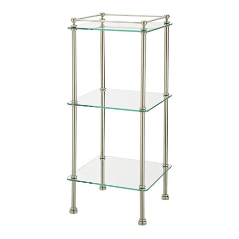 Scaffale contemporaneo - SQUARE - Opus Bathrooms - in vetro / da bagno