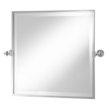 Specchio a muro - MASTERS - Opus Bathrooms - contemporaneo / quadrato / in nichel