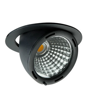 Faretto da incasso a soffitto - CURVA - Internova Professional Lighting BV - LED / rotondo / curvo