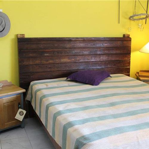 Testiera per letto matrimoniale - 20.66 - El roure vell - in stile rustico / in legno