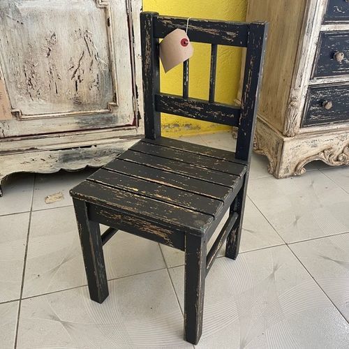 Sedia vintage - MR-12 - El roure vell - da interno / in legno / con supporto in legno