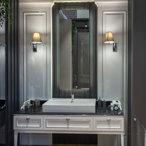 Mobile da bagno contemporaneo - Tugra Mobilya - classico / per uso residenziale / in MDF