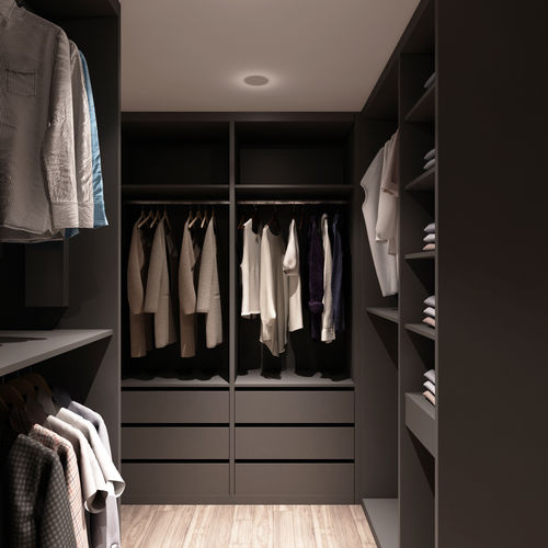 Cabina armadio ad angolo - Tugra Mobilya - contemporanea / in legno