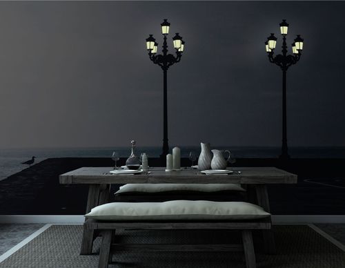 Carta da parati contemporanea - LIGHT+LIGHT - INSTABILE LAB - con scene / LED