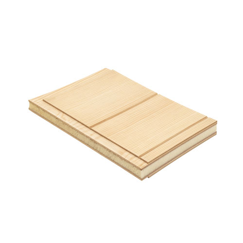 Pannello sandwich isolante per porta - PORTEXPRESS&trade; PU - La Boisserolle - per finestra / bifacciale in compensato / anima in poliuretano PUR