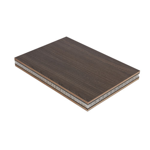 Pannello sandwich acustico per parete - ACOUSTREAM&trade; XR2 CB - La Boisserolle - per cassero / per solaio / bifacciale in compensato
